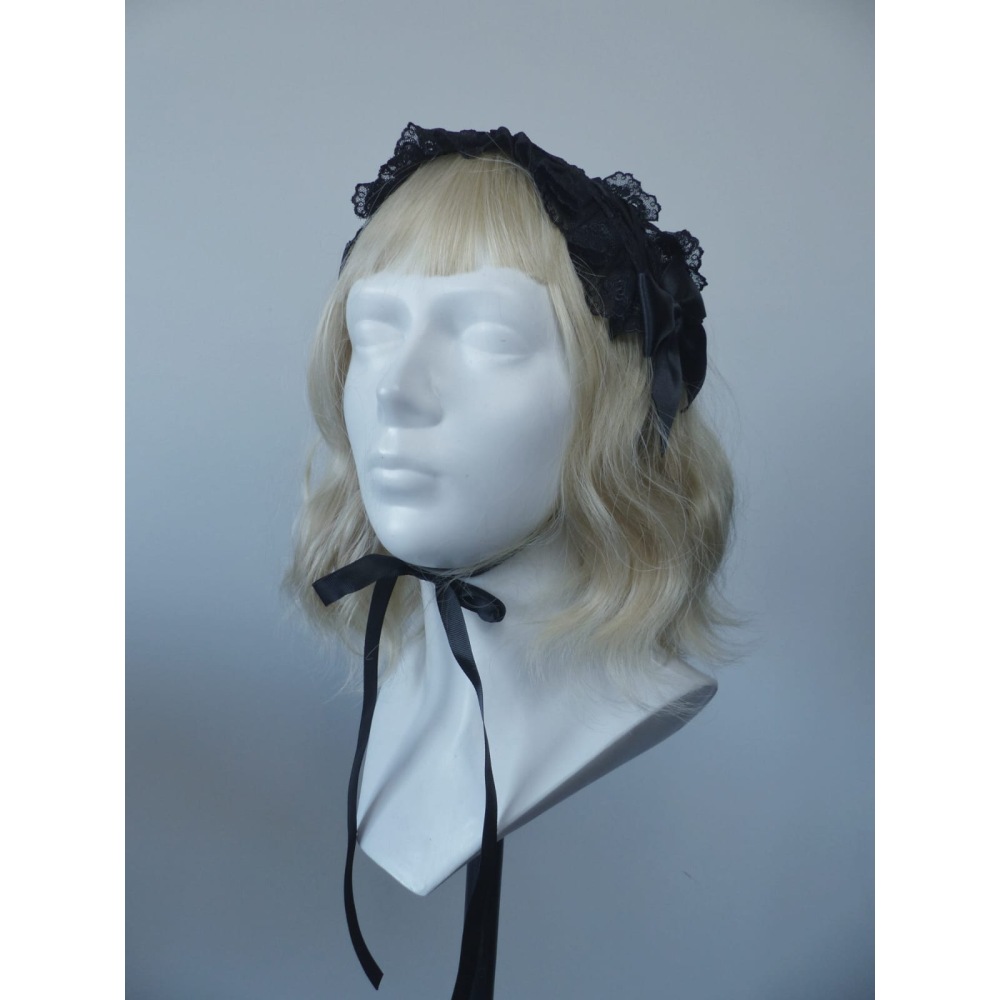 Battycat - Corset Rose Tiara - Schwarz